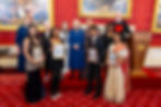 2025 Winners with Her Majesty the Queen at the Award Ceremony at Buckingham Palace