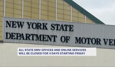 News 12 | Brooklyn | State DMV offices will be closed for 4 days as new technology is rolled out