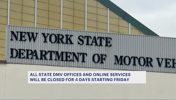 News 12 | Brooklyn | State DMV offices will be closed for 4 days as new technology is rolled out