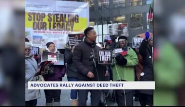 News 12 | Brooklyn | Anti-deed theft advocates call for eviction moratorium for victims