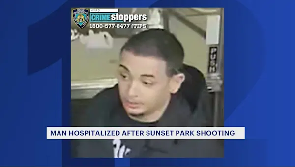 News 12 | Brooklyn | Man struck by stray bullet in Sunset Park; gunman on the run