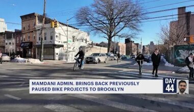 News 12 | Brooklyn | City announces the gears are turning on restarting halted bike lane projects in Brooklyn