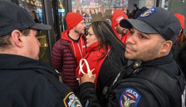 More than a dozen arrested for civil disobedience during “day of action”
