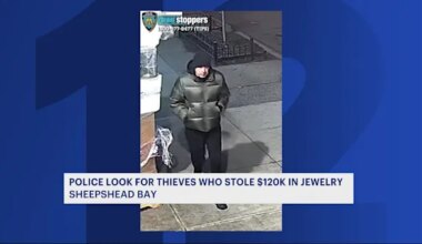 News 12 | Brooklyn | Suitcase containing $120,000 worth of jewelry swiped from car in Sheepshead Bay; 3 men sought