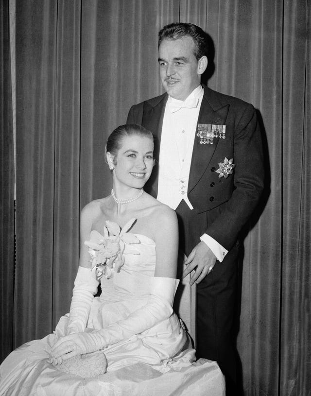 Prince Rainer III and Grace Kelly