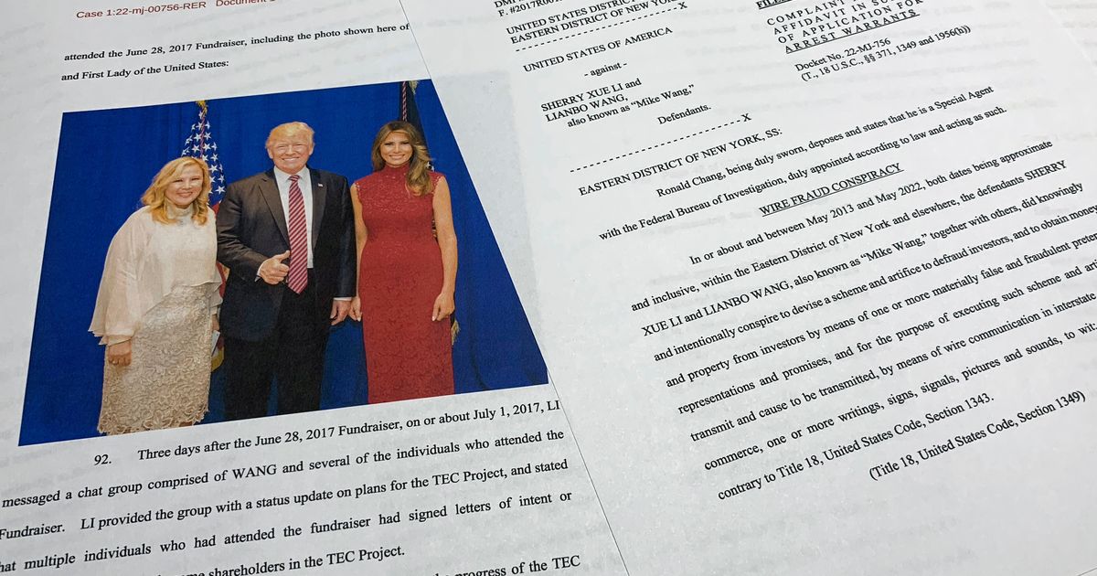 New York woman who duped investors and funneled money to Trump fundraiser gets 9 years in prison :: WRAL.com