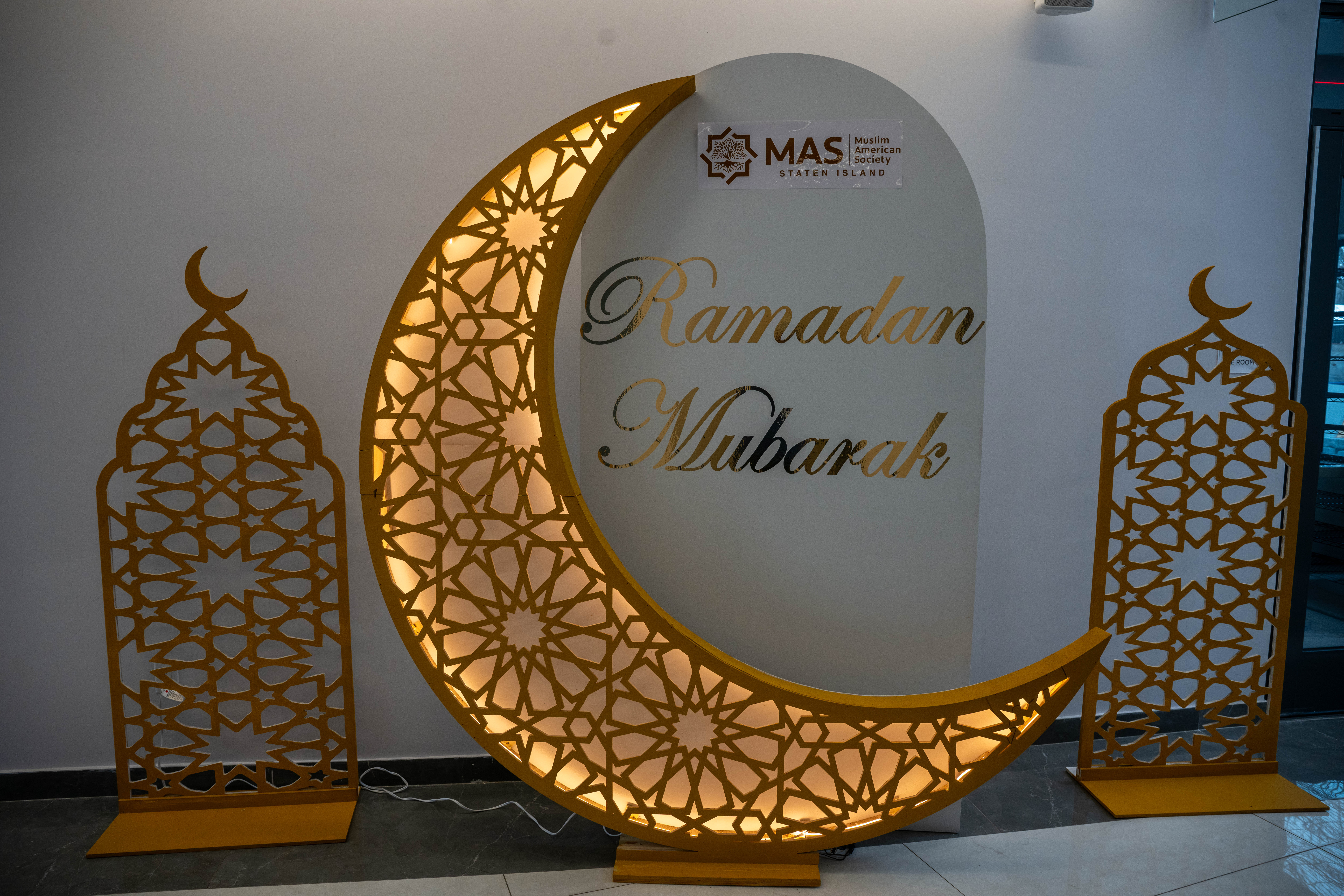 Members of the Muslim American Society of Staten Island celebrate Ramadan in their newly expanded community center in Dongan Hills on Tuesday, February 17, 2026. (Owen Reiter for the Advance/SILive.com)