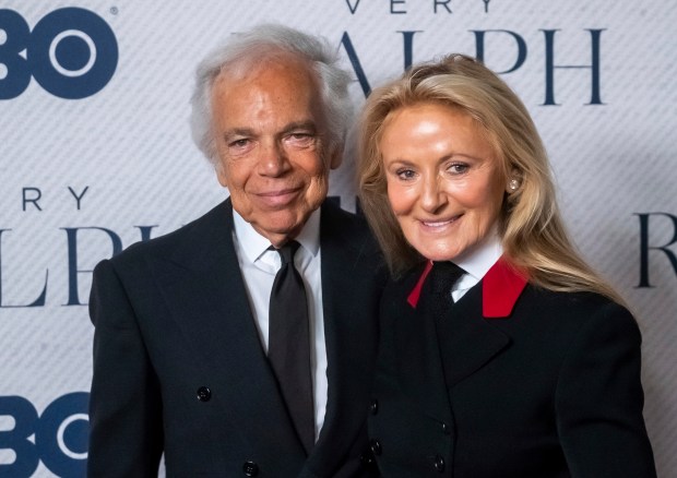 Ralph Lauren and Ricky Lauren attend the world premiere of HBO Documentary Films' "Very Ralph" at the Metropolitan Museum of Art on Wednesday, Oct. 23, 2019, in New York. (Photo by Charles Sykes/Invision/AP)