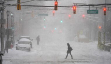Blizzard warning issued for New Jersey, NYC