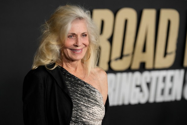 Joanna Cassidy poses at the premiere of the documentary film "Road Diary: Bruce Springsteen and the E Street Band," Monday, Oct. 21, 2024, at The Academy Museum of Motion Pictures in Los Angeles. (AP Photo/Chris Pizzello)