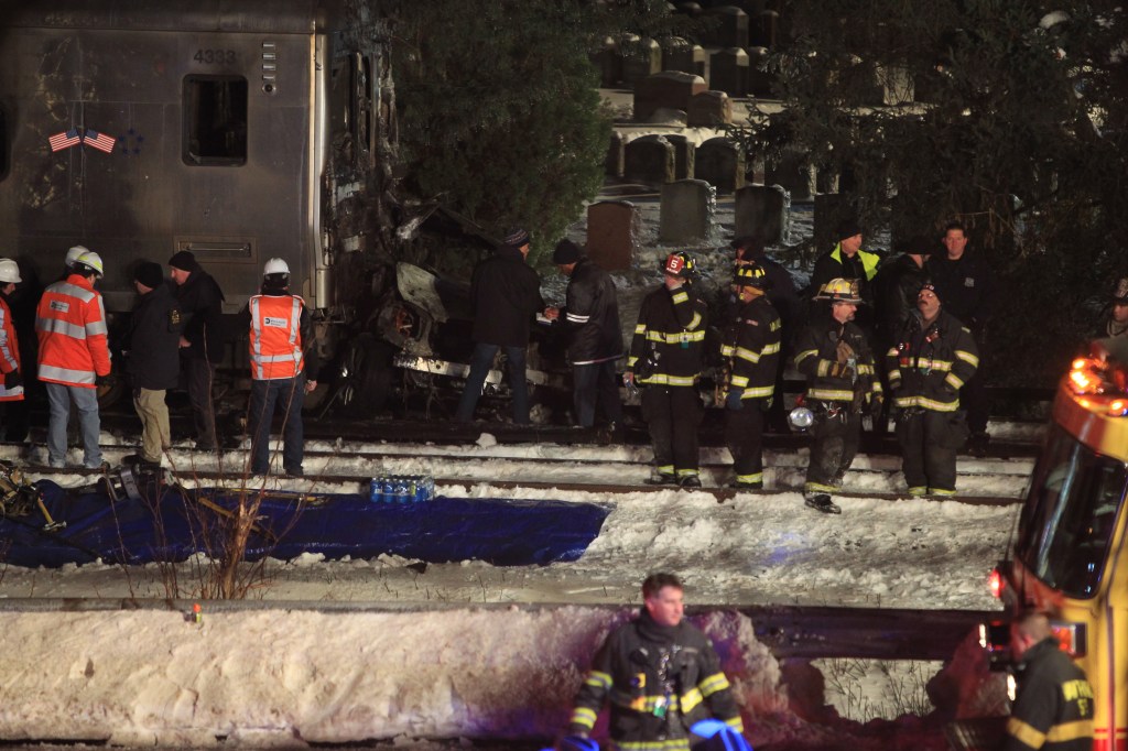 February 3, Commuter train slams into SUV near New York City, killing 5