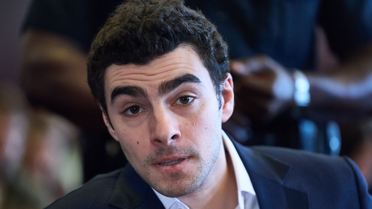 Luigi Mangione appears in a Manhattan courthouse.