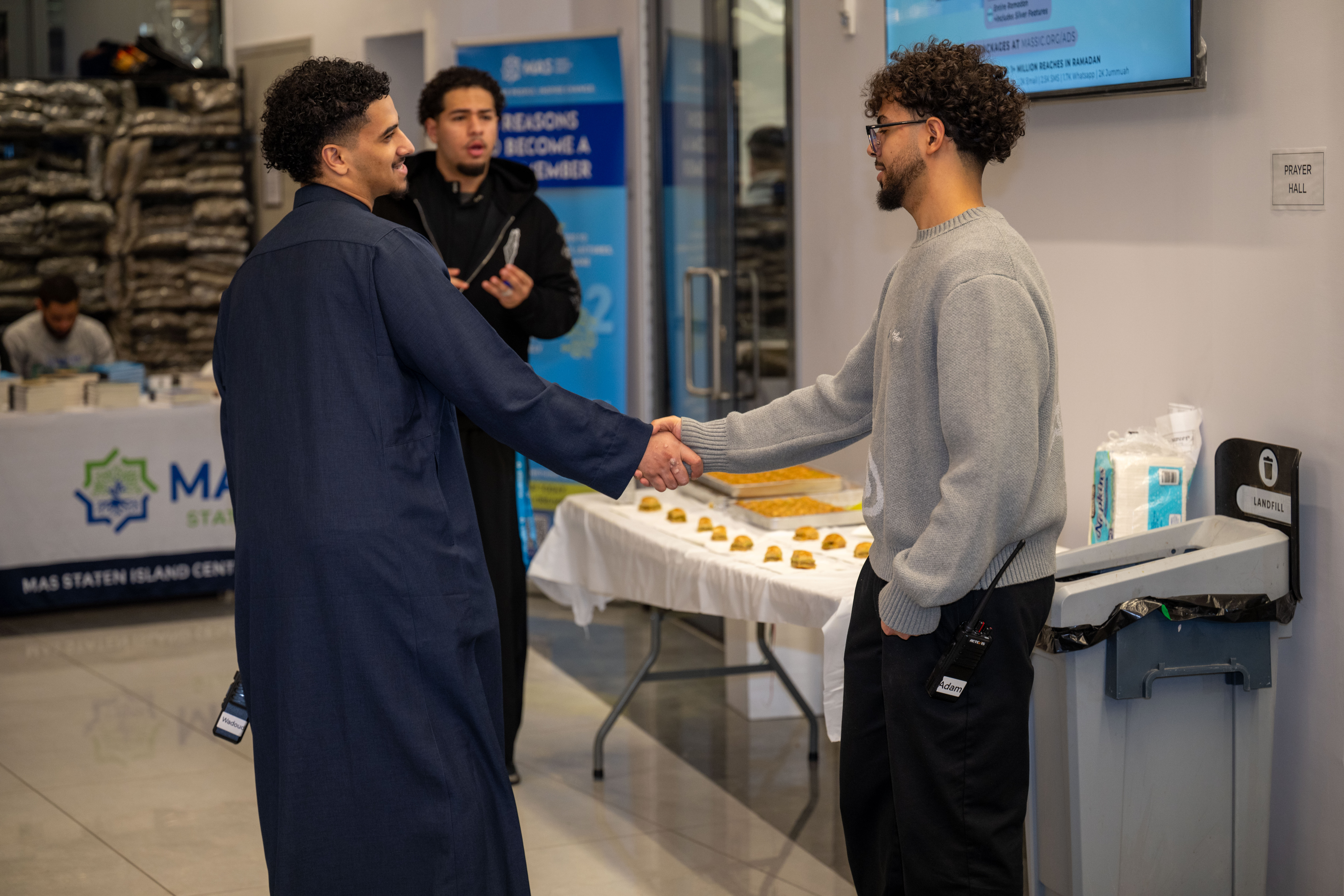 Members of the Muslim American Society of Staten Island gathered to celebrate Ramadan in their newly expanded community center in Dongan Hills on Tuesday, February 17, 2026. (Owen Reiter for the Advance/SILive.com)