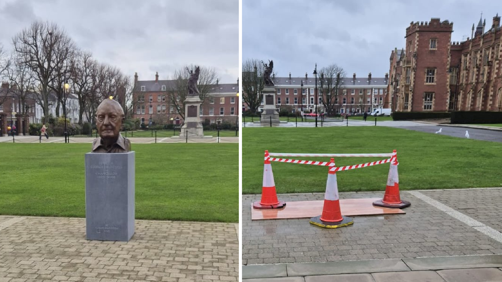 Queen’s University Belfast Cuts Ties To George Mitchell In Latest Epstein Blow To Maine’s Democrat Standard-Bearer, Removes Bust From Campus