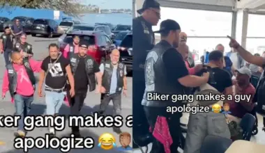 Bikers Hem Up Man for Using Racial Slur Against Black Diner, Hauls Him Back Into Bronx Restaurant to Apologize