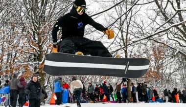 Brooklyn kids celebrate first official closure in seven years with sledding in Prospect Park • Brooklyn Paper