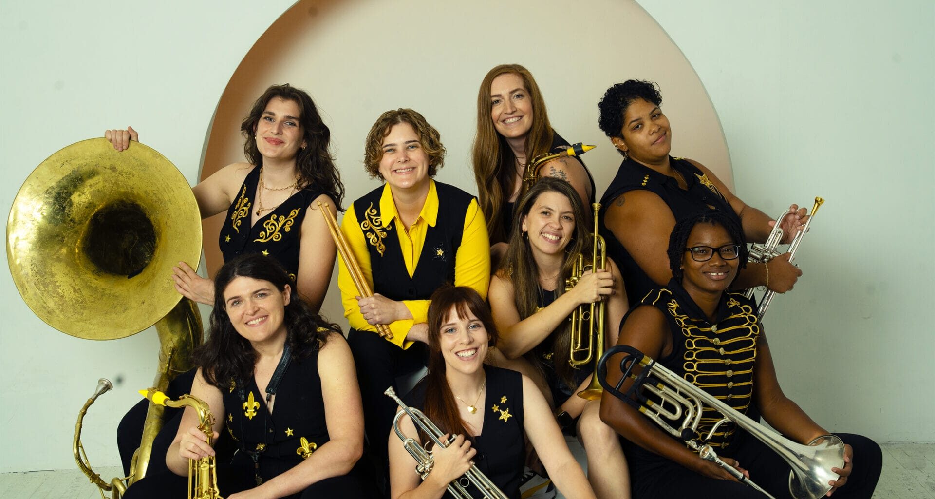 Brass Queens To Lead Second Line on Tuesday in Brooklyn, Proceeds From New Single Will be Directed to Charity
