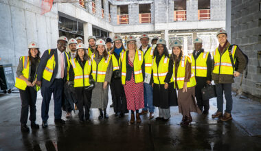 Wells Fargo and Douglaston Development celebrate Phase I of 2850 Webster Ave. with grocery gift card donations : NYREJ