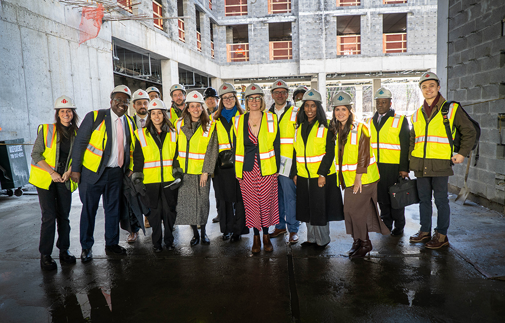 Wells Fargo and Douglaston Development celebrate Phase I of 2850 Webster Ave. with grocery gift card donations : NYREJ