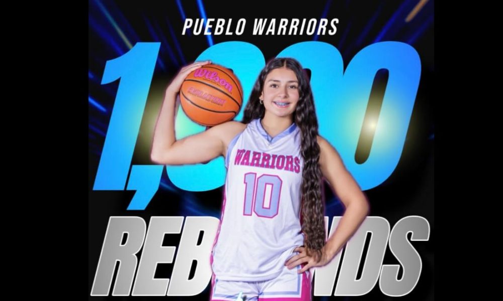 Pueblo’s Brooklyn Espinoza eclipses 1,000 career rebounds as junior