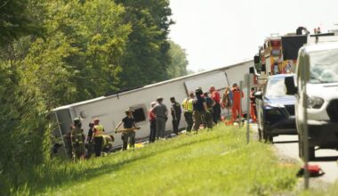 Driver charged after deadly bus crash on Thruway last August