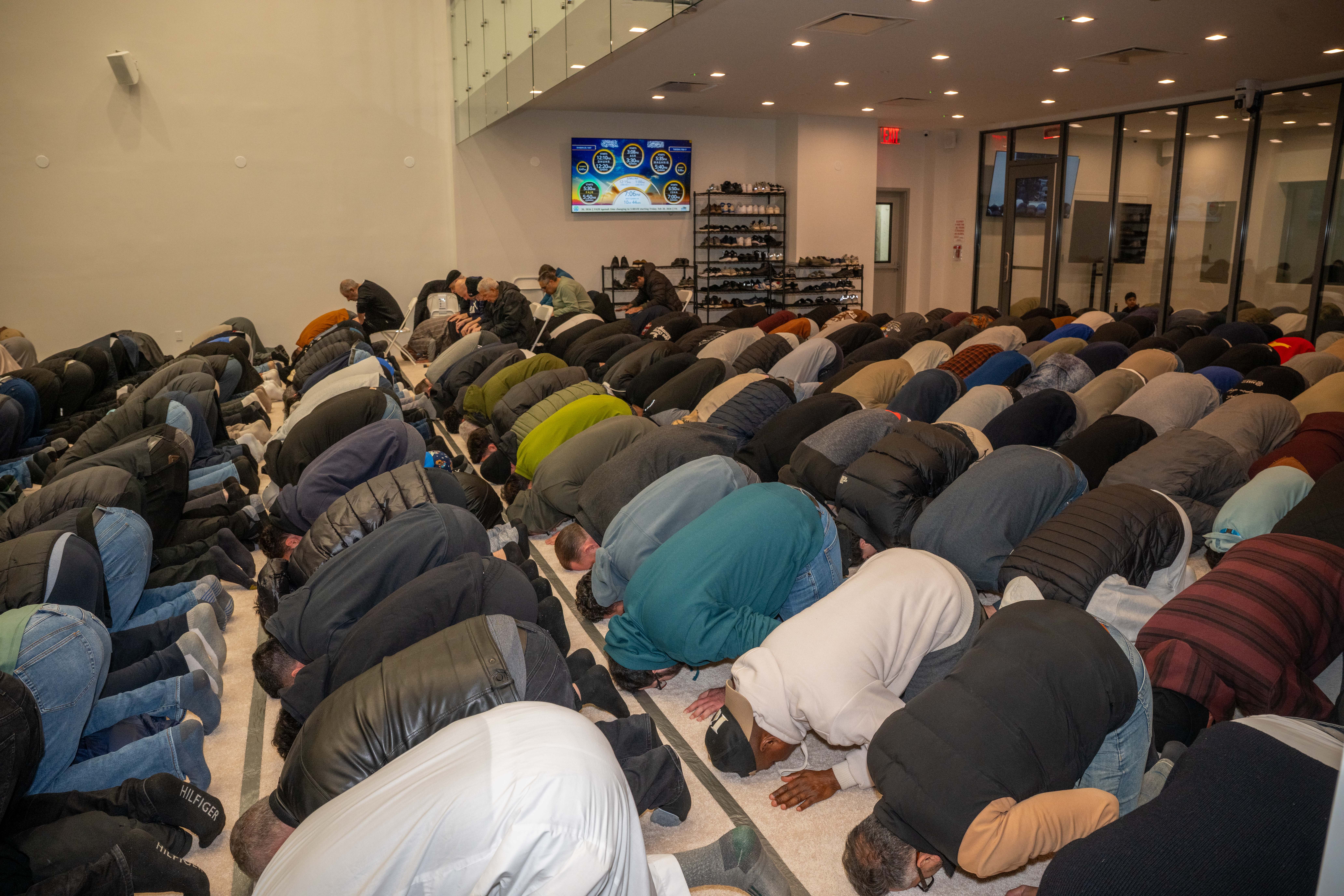 Members of the Muslim American Society of Staten Island gathered to celebrate Ramadan in their newly expanded community center in Dongan Hills on Tuesday, February 17, 2026. (Owen Reiter for the Advance/SILive.com)