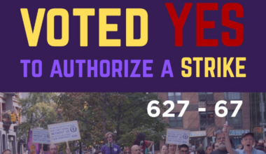 Full-Time Contingent Faculty At New York University - Represented By Contract Faculty United-United Auto Workers, ‘Approve Strike Authorization’