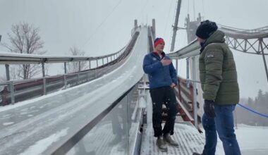 Closer look at thrilling ski jump facilities in Lake Placid, NY – NBC New York