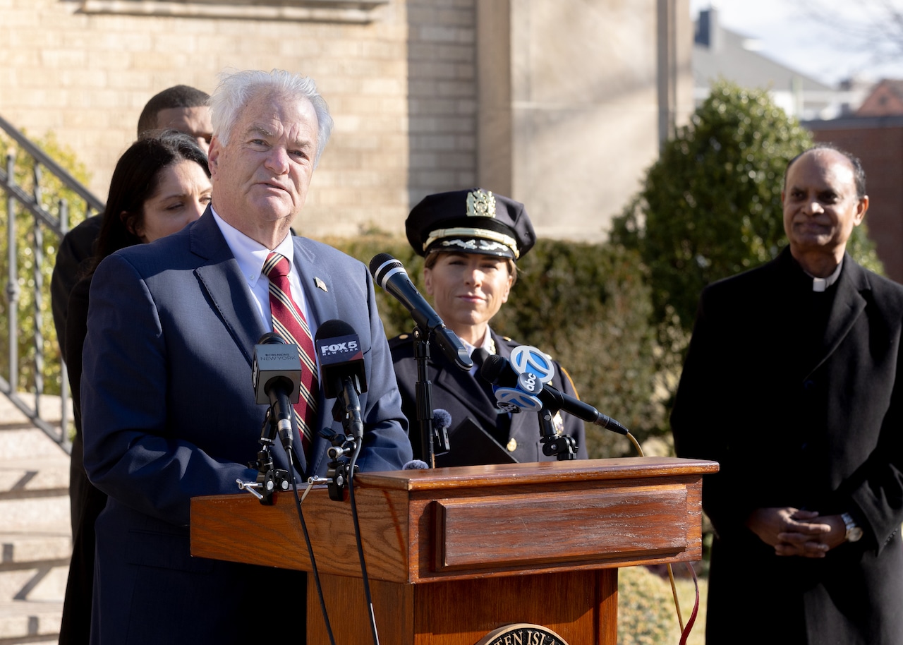 District Attorney Michael E. McMahon