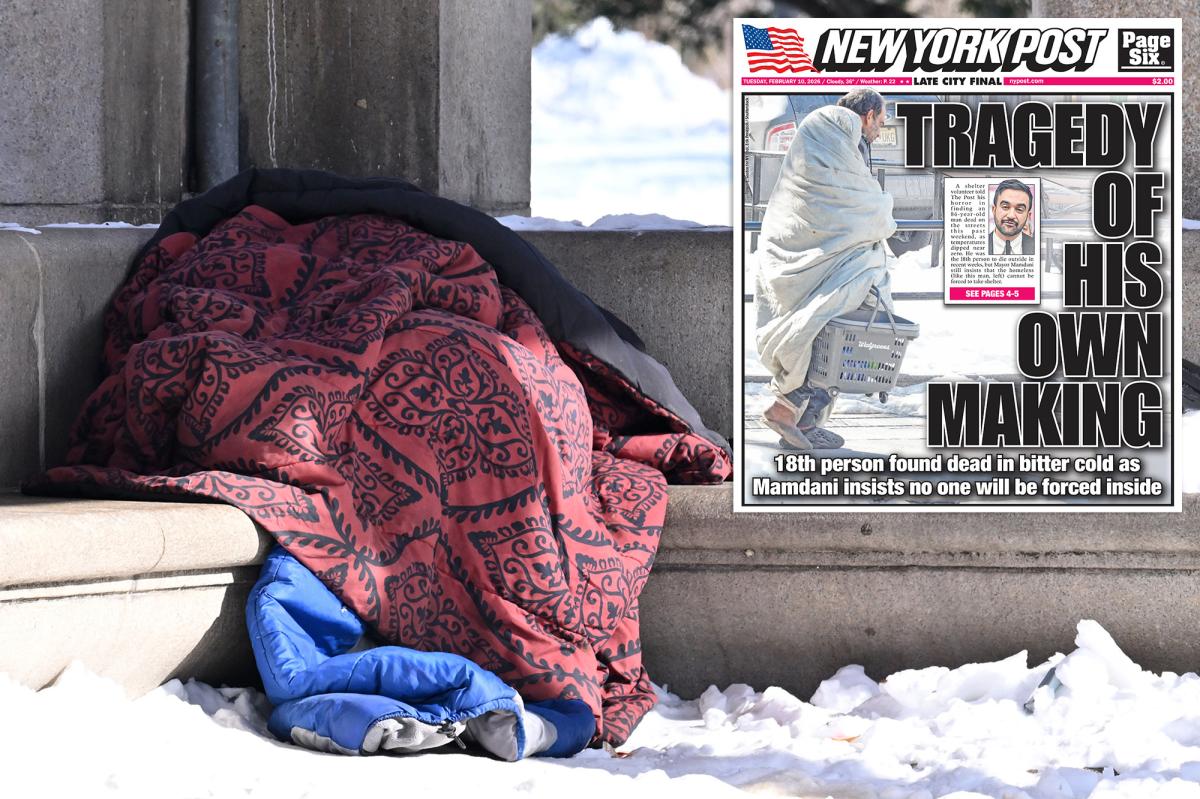 Homeless people didn't get help in 96% of 311 calls made during NYC deep freeze