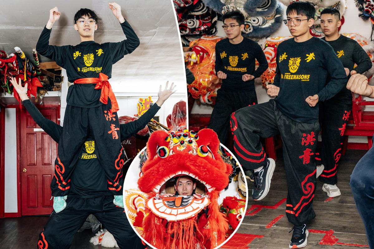 How to train to be a lion dancer