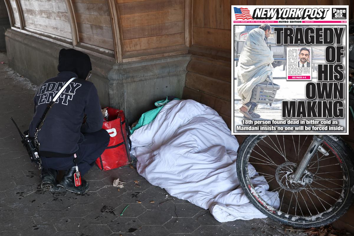 NYC medical examiner rules 15 people died of brutal cold outside during deep freeze