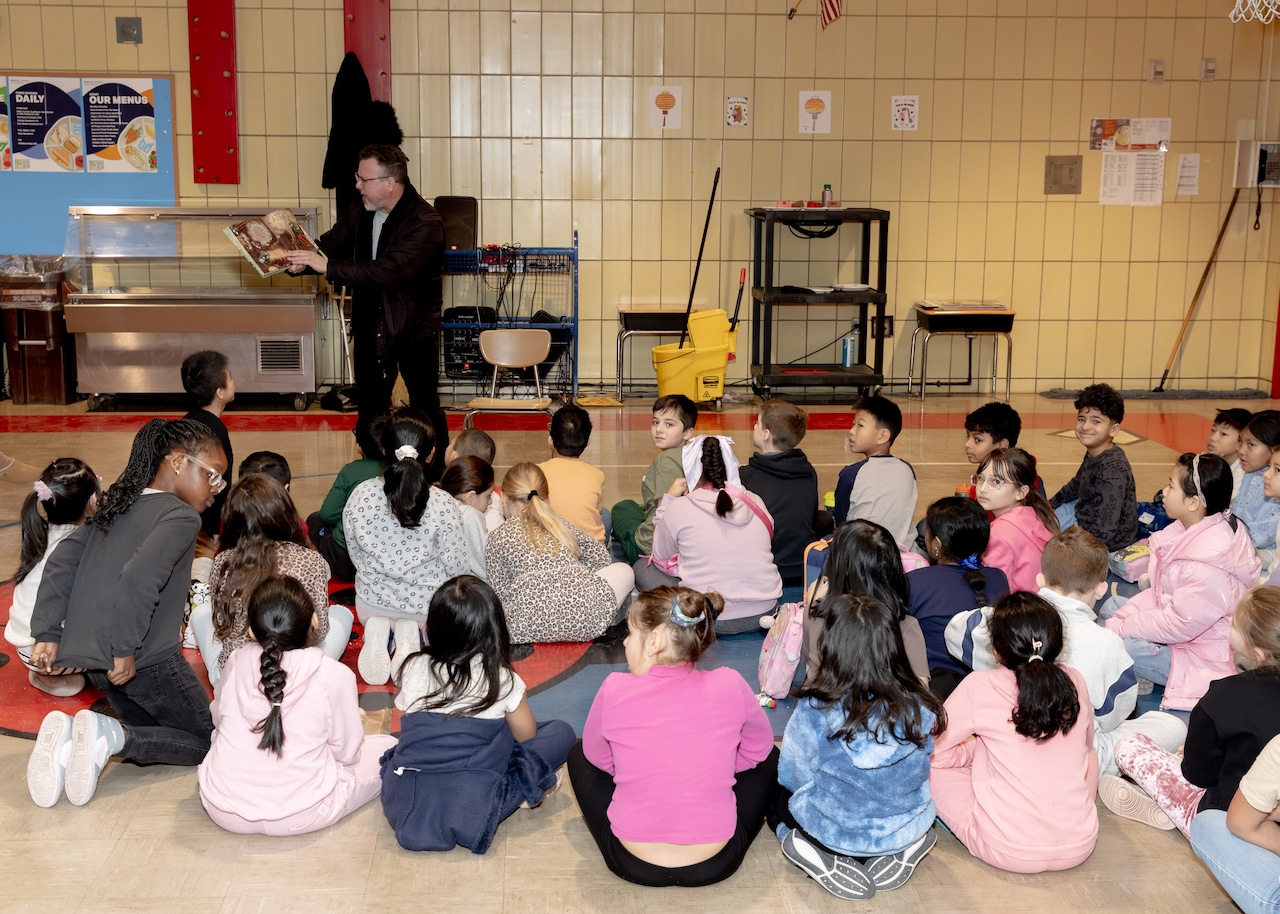PS 54 celebrates World Read Aloud Day with community leaders