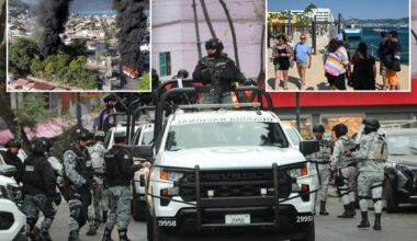Deadly violence in Mexico spreads after cartel boss killed — as Americans warned to shelter in place