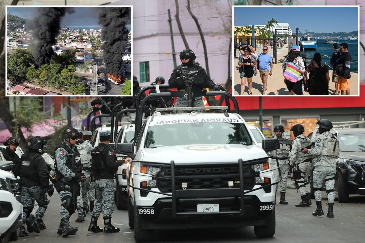 Deadly violence in Mexico spreads after cartel boss killed — as Americans warned to shelter in place