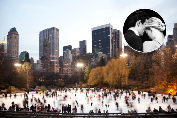 Free Valentine's Day Ice Skating Outing in celebration of FX's "Love Story: John F. Kennedy Jr. & Carolyn Bessette." (Wollman Rink NYC; FX)