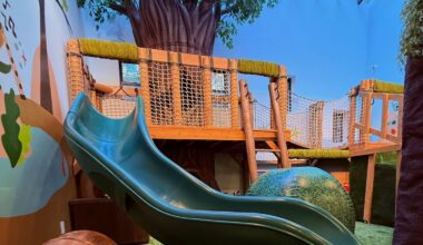 Indoor play spaces in Lower Manhattan: Indoor forest playground at Chelsea Forest