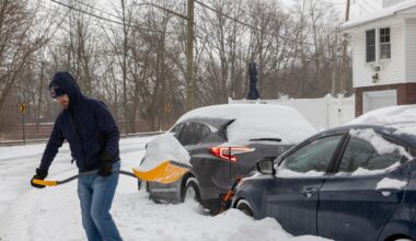 What could make parking on Staten Island even worse? How about mountains of frozen snow?