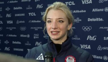 Amber Glenn figure skater receiving threats over political speech – NBC New York