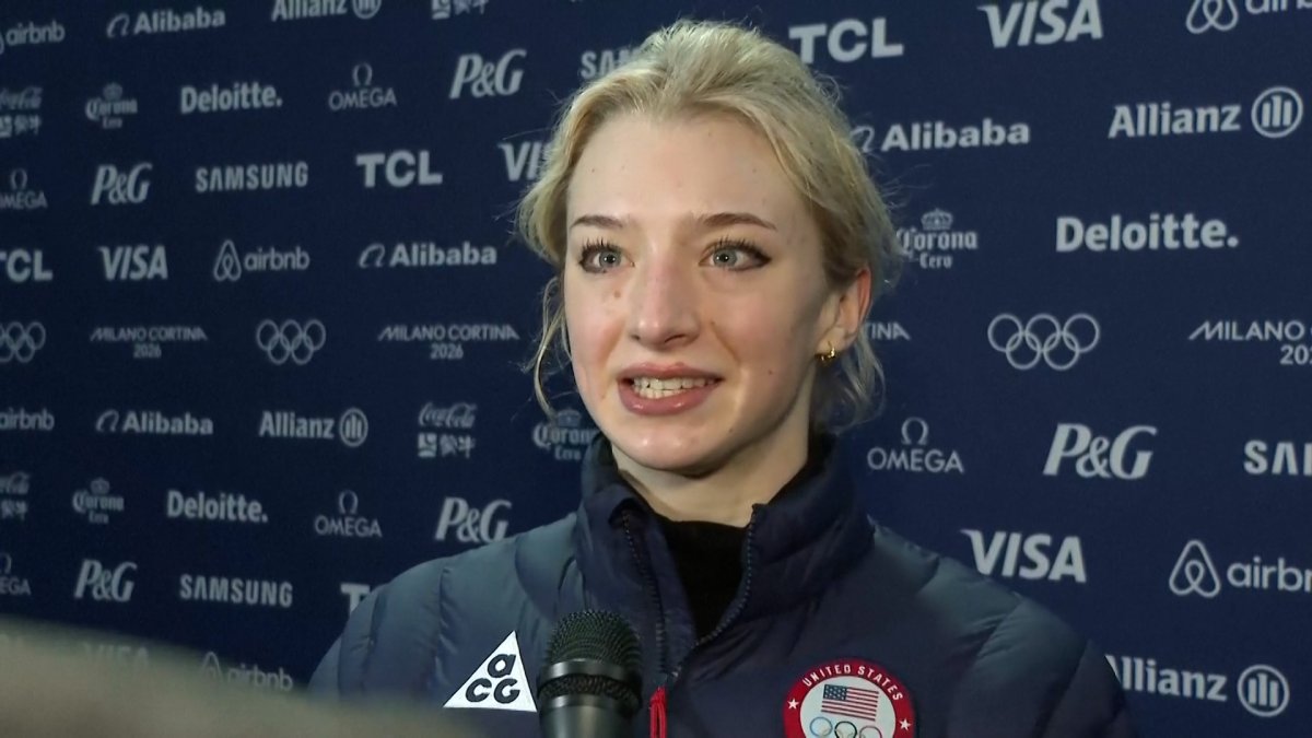 Amber Glenn figure skater receiving threats over political speech – NBC New York