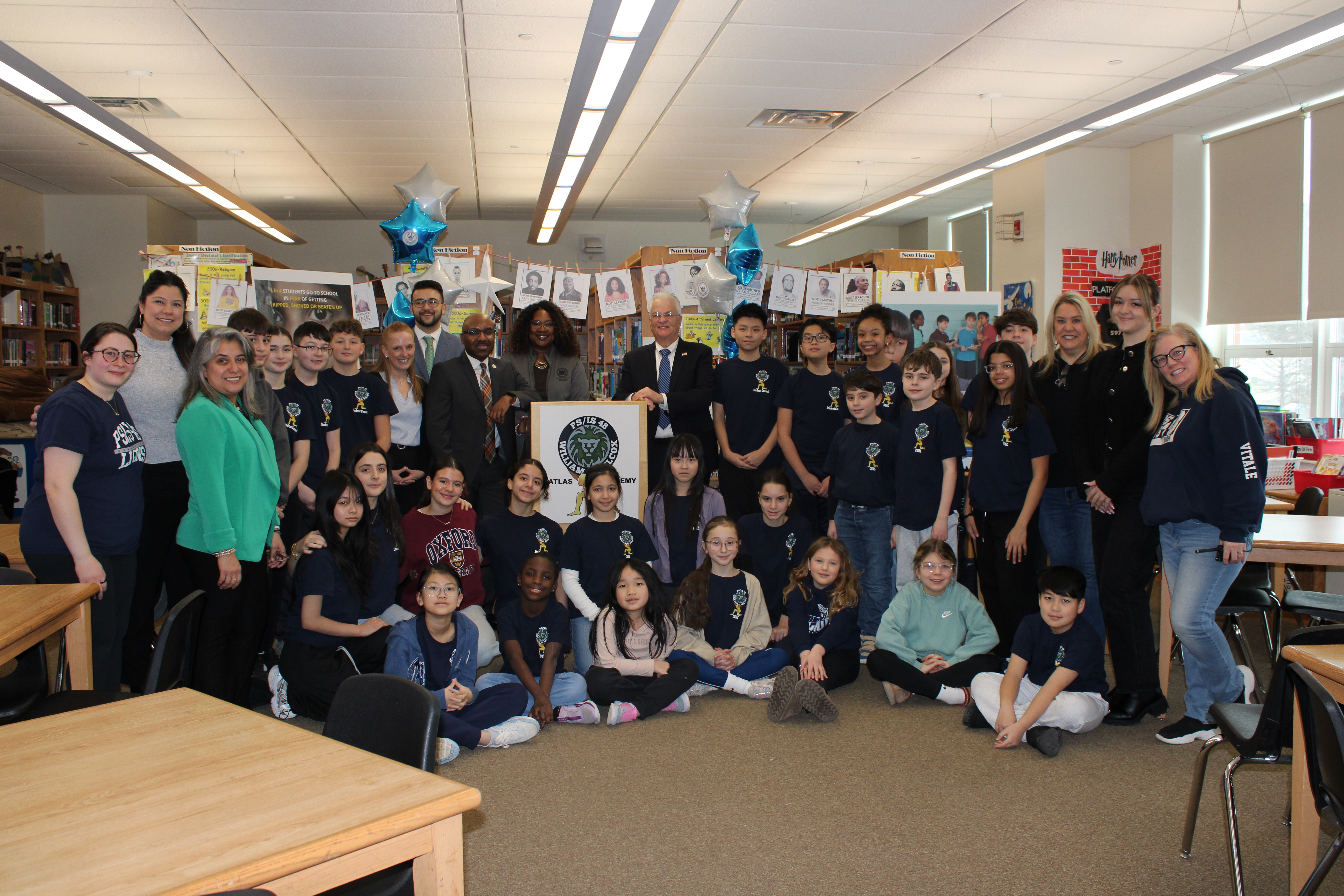 William G. Wilcox (PS/I.S. 48) in Concord hosted the kickoff event for the tenth annual campaign, where District Attorney Michael E. McMahon emphasized how childhood bullying can lead to criminal conduct in adulthood.