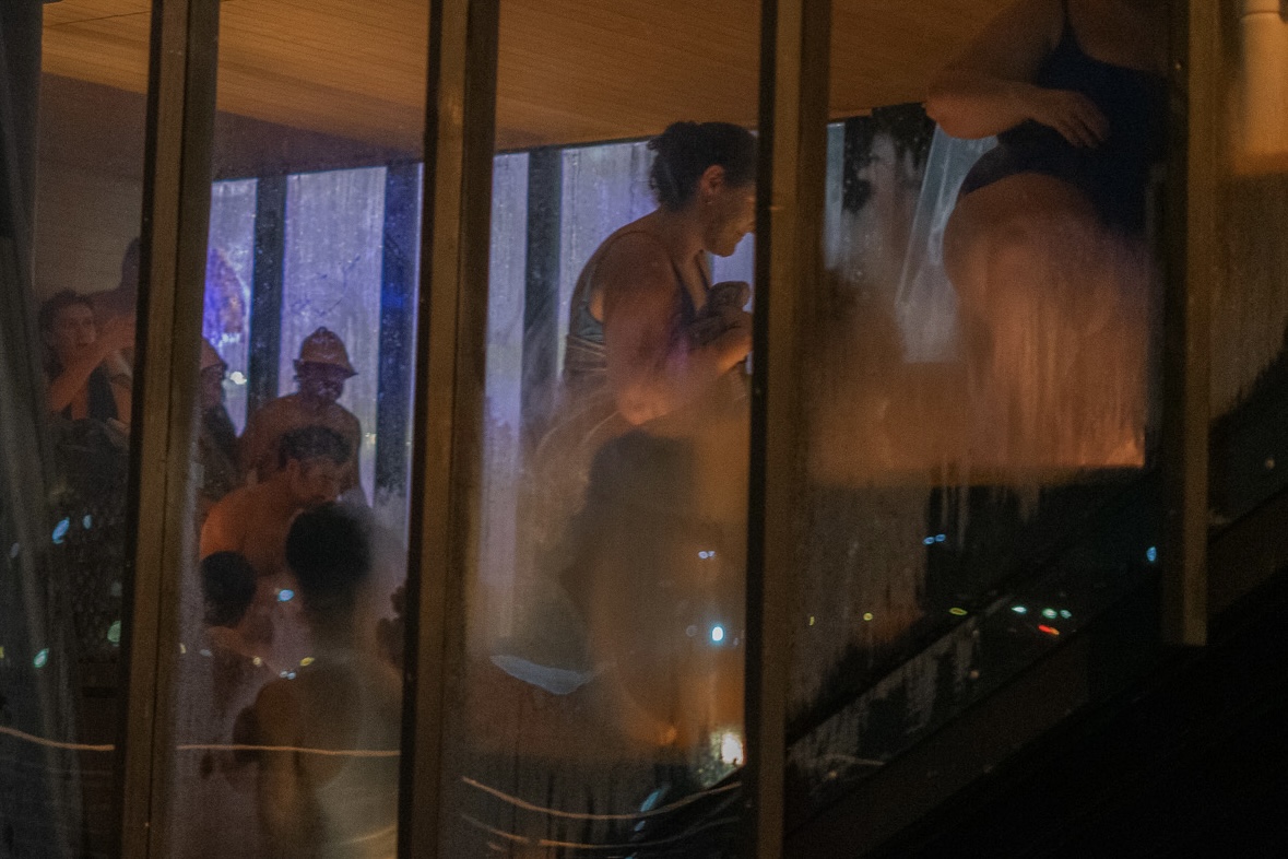 Culture of Bathe-ing brings Nordic wellness and performance art to Brooklyn’s Domino Park • Brooklyn Paper