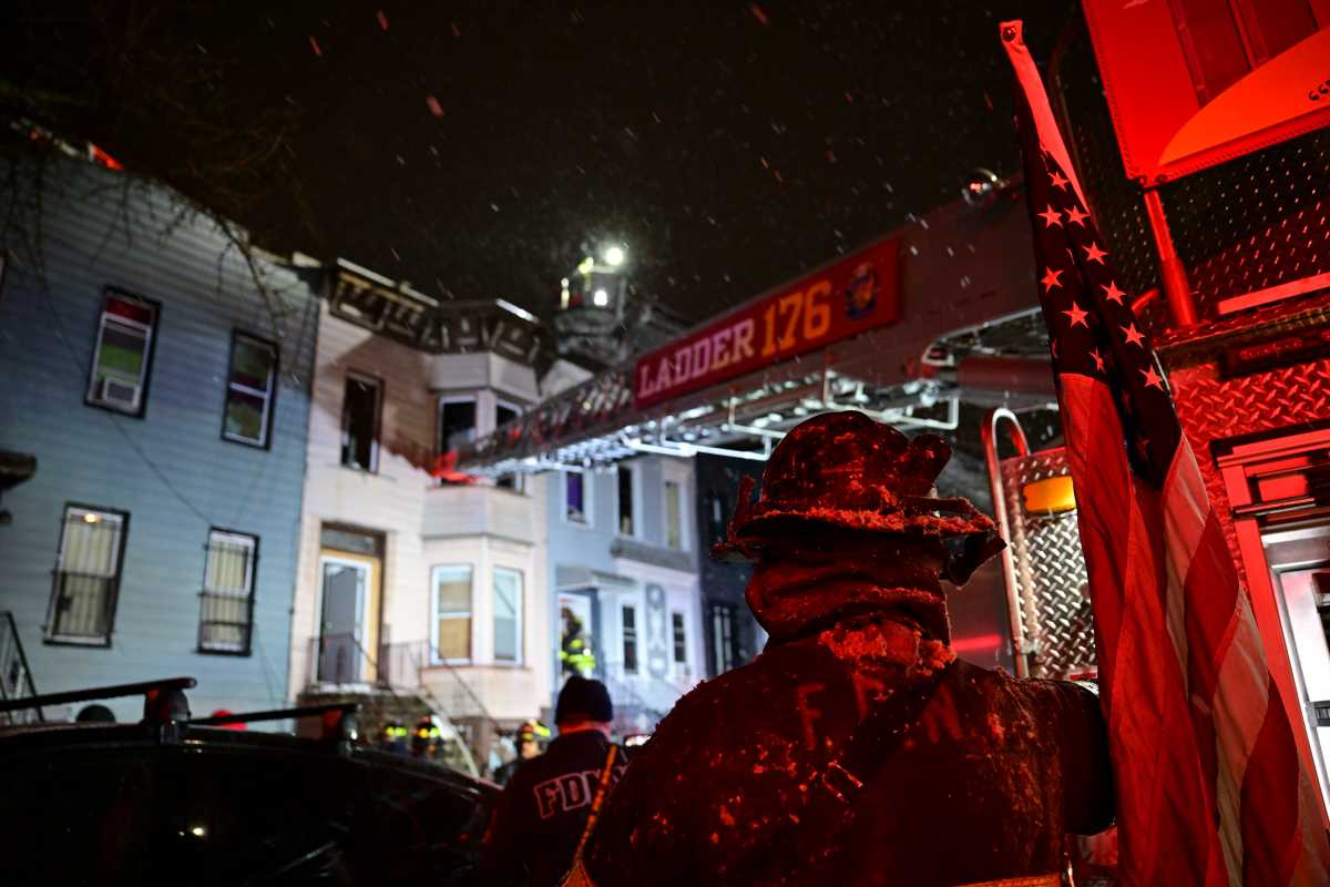 One person injured by fire in long-vacant Ocean Hill home • Brooklyn Paper