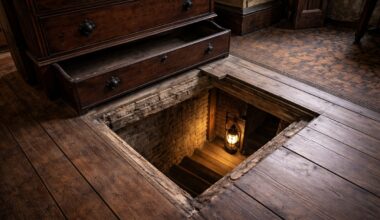 An antique dresser in Manhattan concealed an opening in the floor, revealing a confined space and a secret staircase that may have served as a strategic stop for the Underground Railroad more than 100 years ago.