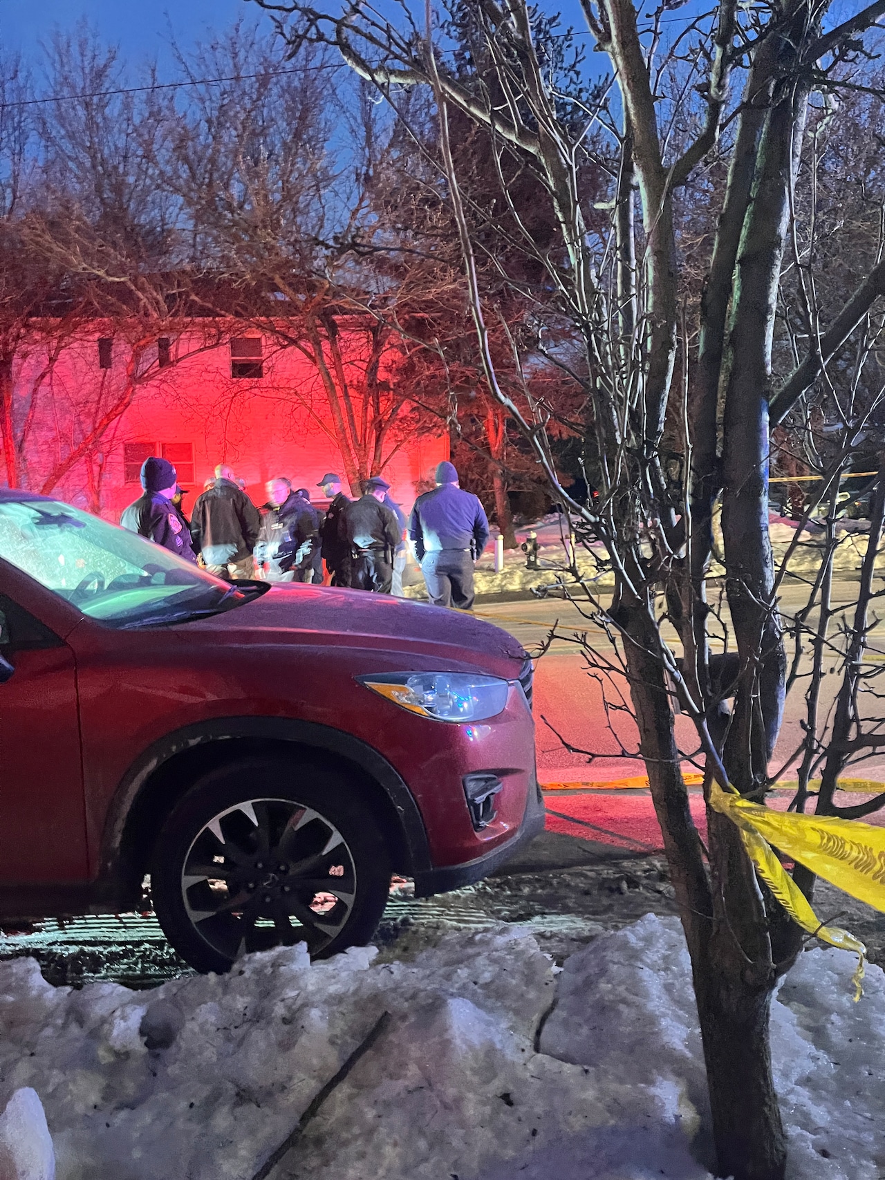 NYPD responds to Annadale on Thursday