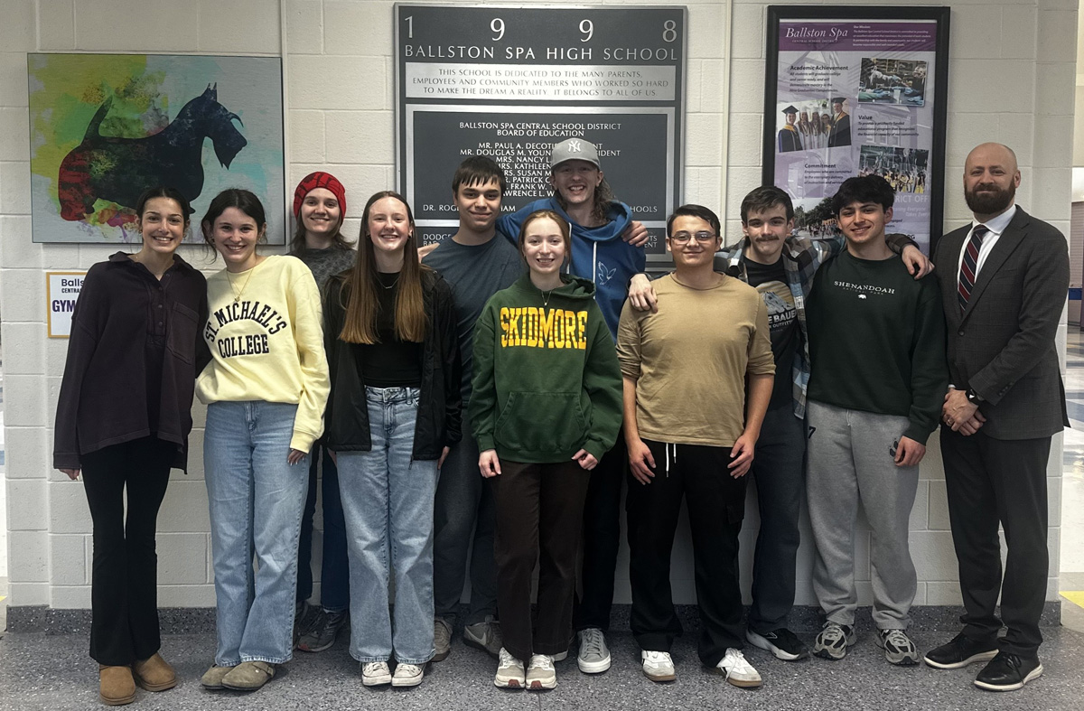 Ballston Spa Announces Top of Class