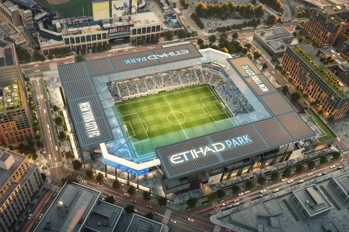 New York City FC will move to Etihad Park for 2027/28 season