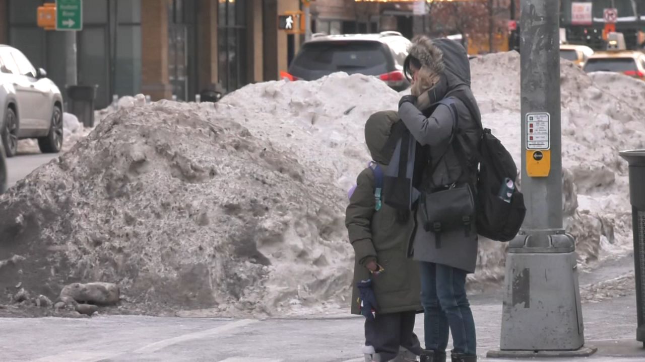 Arctic air brought wind chills below zero to New York City over the weekend, and the coldest conditions in three years. (Spectrum News NY1)
