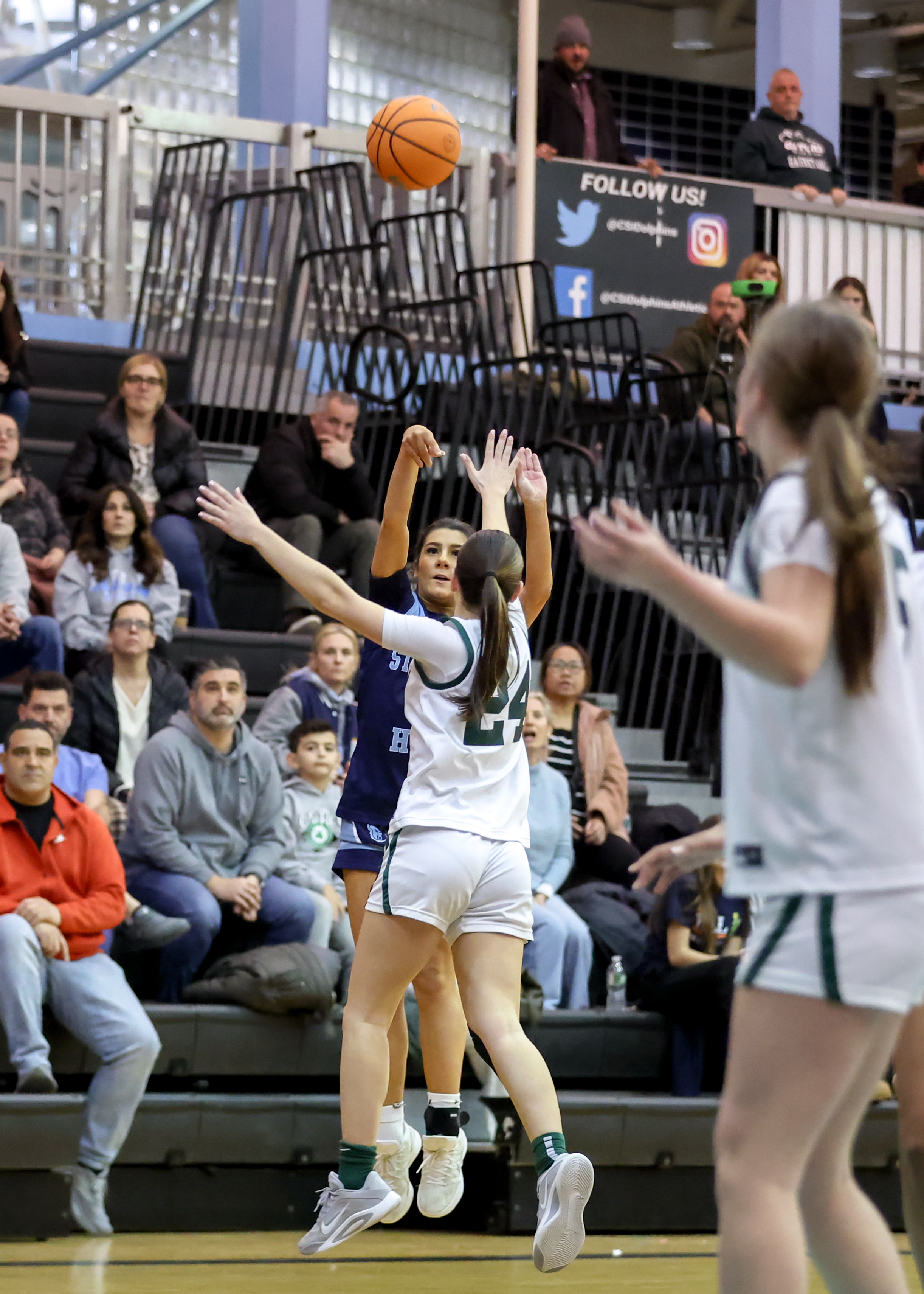 St. Joseph Hill plays Notre Dame Academy in the CHSAA Archdiocesan AA playoff semifinal at the College of Staten Island in Willowbrook on Thursday, Feb. 19, 2026. (Advance/SILive.com | Jason Paderon)