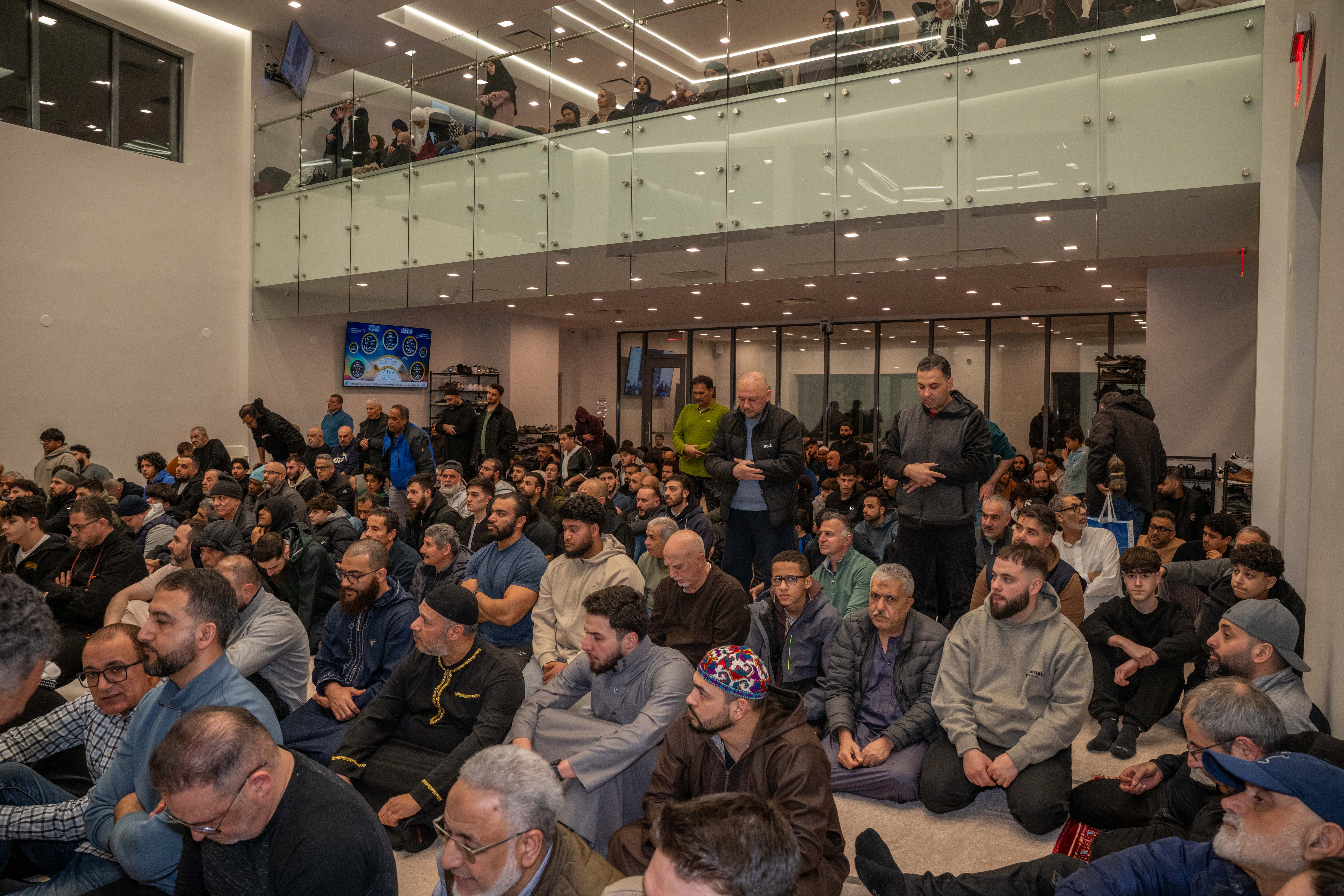 Members of the Muslim American Society of Staten Island gathered to celebrate Ramadan in their newly expanded community center in Dongan Hills on Tuesday, February 17, 2026. (Owen Reiter for the Advance/SILive.com)